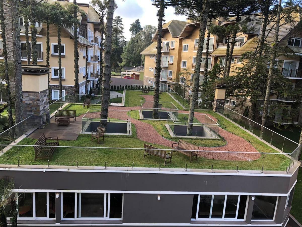 Excelente Apartamento Em Gramado/Rs No Condominio Casa De Pedra 外观 照片