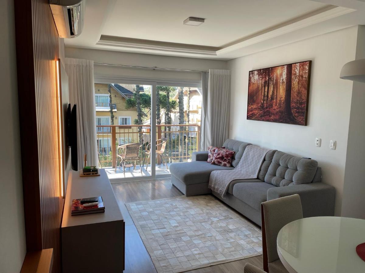 Excelente Apartamento Em Gramado/Rs No Condominio Casa De Pedra 外观 照片